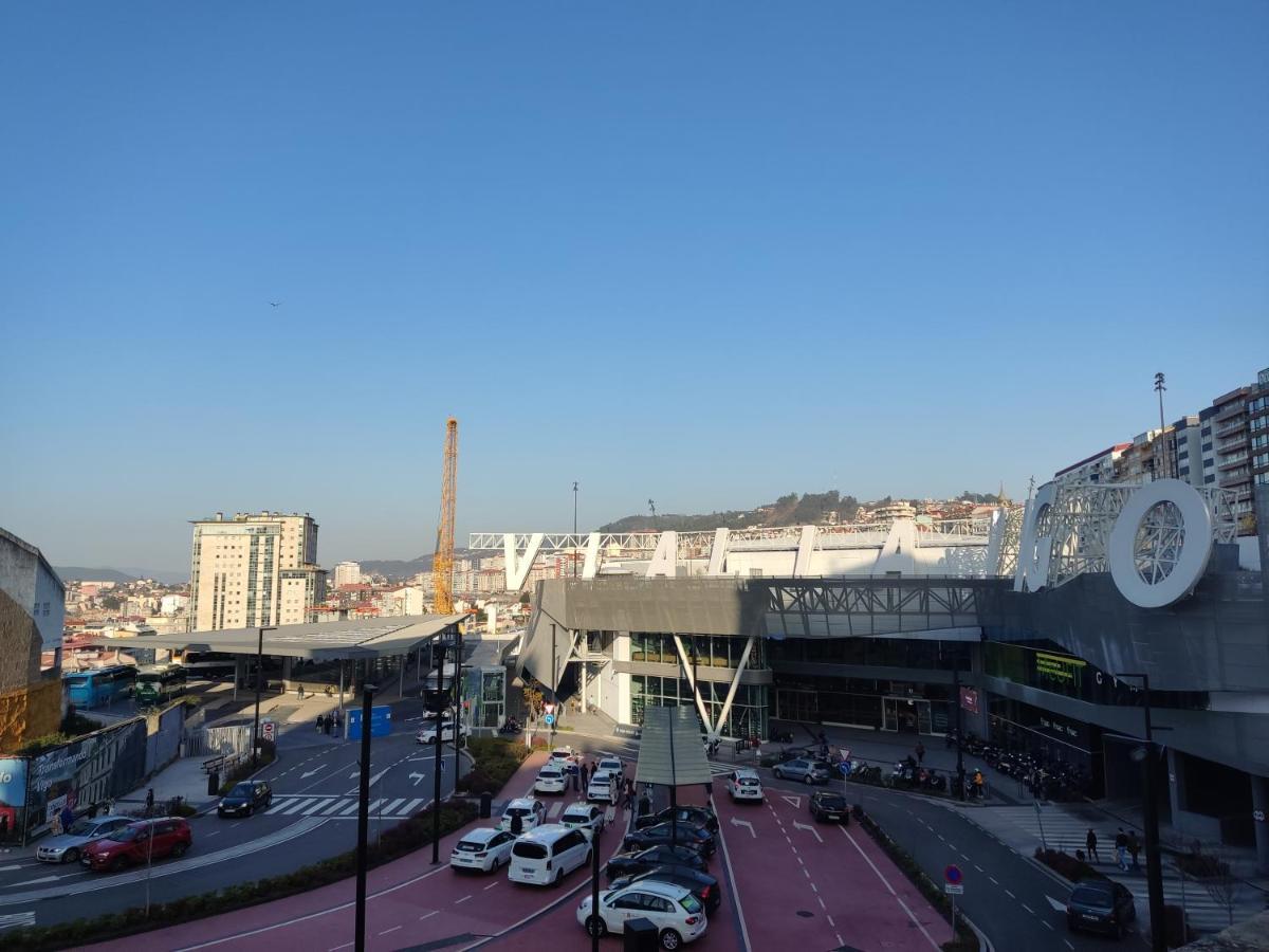 Pleno Centro, Terraza, Principe, 5 Min Casco Vello Y Estacion Ave Lägenhet Vigo Exteriör bild